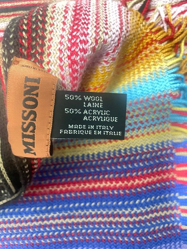 Sciarpa Missoni Multicolor Calda