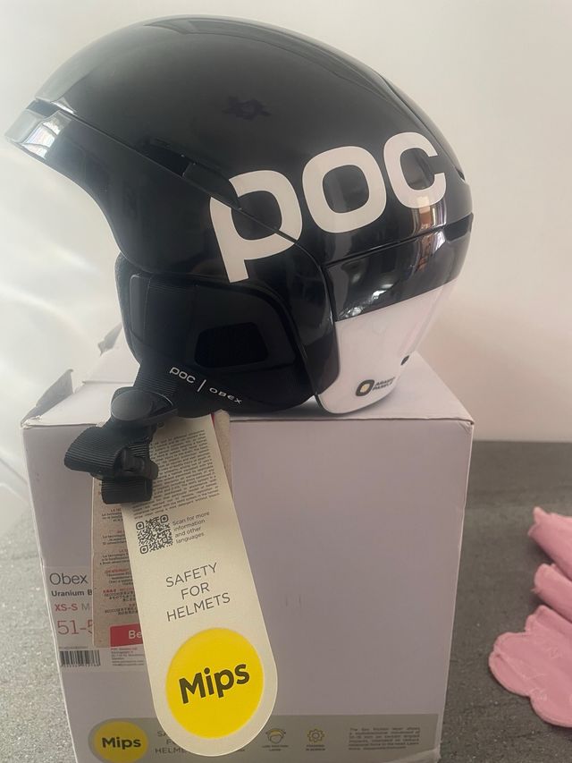 Casco sci POC Obex Uranium Black