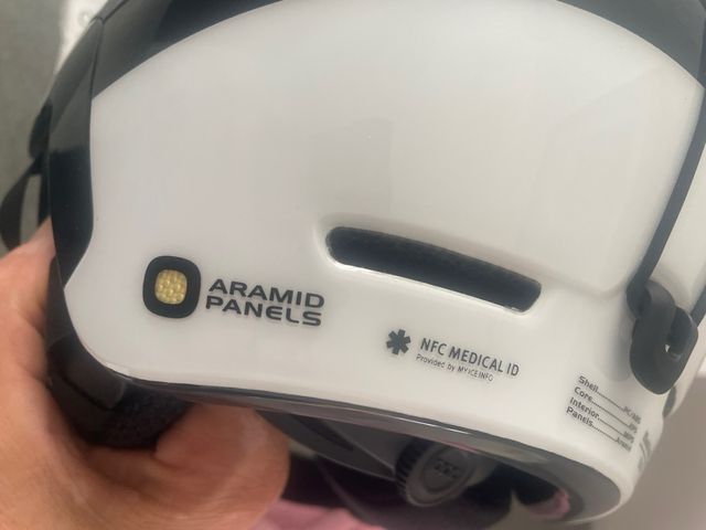 Casco sci POC Obex Uranium Black