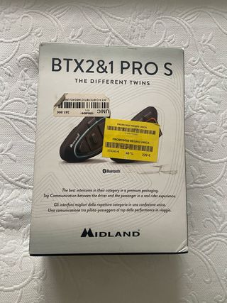Midland BTX2 & BTX1 1 PRO S Intercomunicador