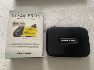Midland BTX2 & BTX1 1 PRO S Intercomunicador