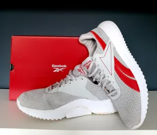 Zapatillas Reebok Gris y Rojo