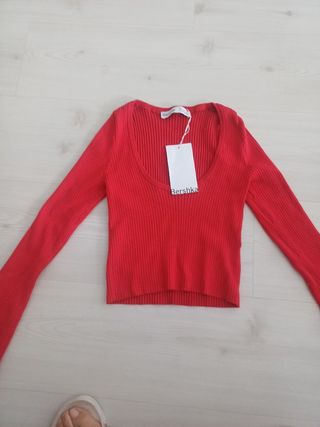 Jersey Bershka Rojo