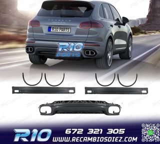 KIT CARROCERIA PORSCHE CAYENNE 958 14-17 LOOK TURBO