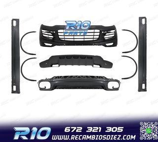 KIT CARROCERIA PORSCHE CAYENNE 958 14-17 LOOK TURBO