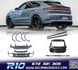 KIT CARROCERIA PORSCHE CAYENNE 18-23 LOOK TURBO S 2024