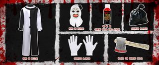 Disfraz Payaso Terrifier Halloween Completo Talla 