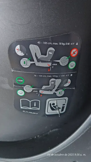 Silla coche gb Vaya i-Size Contramarcha