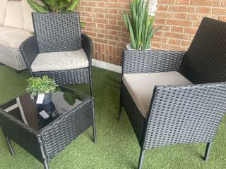conjunto de terraza