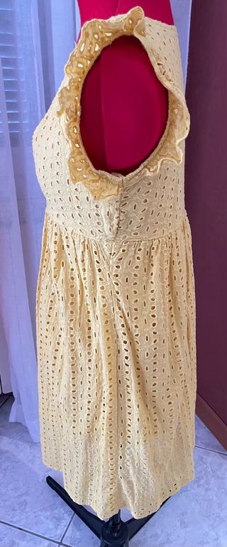 Mini abito estivo giallo taglia S