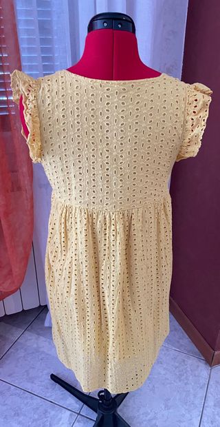 Mini abito estivo giallo taglia S
