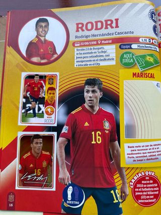 Álbum La Selección Española edición lujo concromos