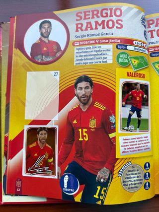Álbum La Selección Española edición lujo concromos