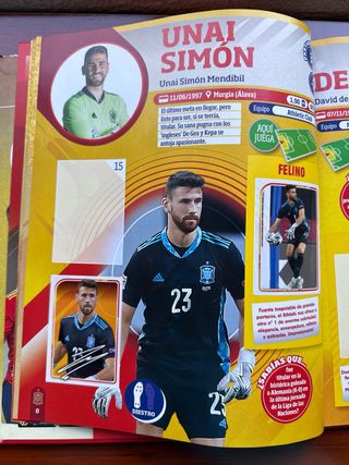 Álbum La Selección Española edición lujo concromos