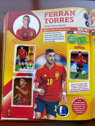 Álbum La Selección Española edición lujo concromos