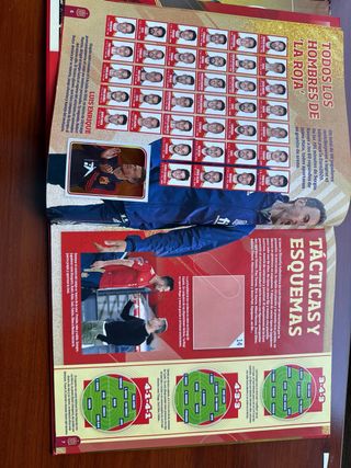 Álbum La Selección Española edición lujo concromos