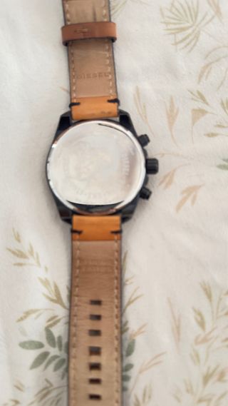 Reloj Diesel Marrón y Rojo original 