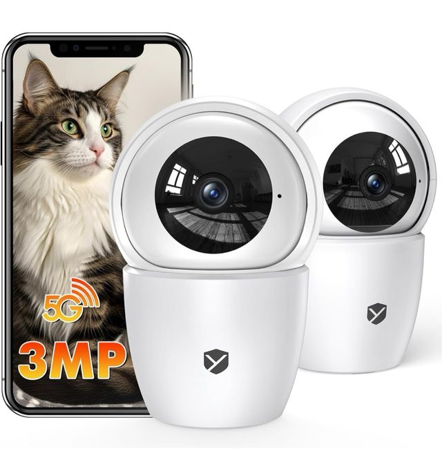 Telecamere di sorveglianza YI (2 unità) PTZ 360