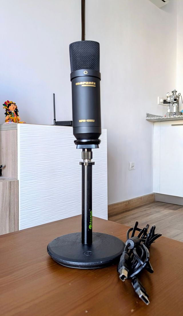 Microfono USB Marantz MPM1000U + supporto