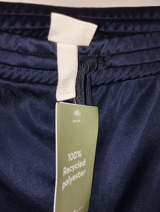 Pantalones azul y blanco H&M