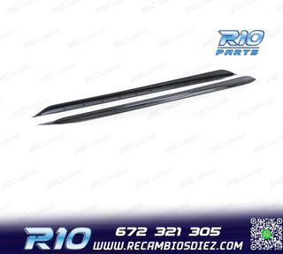 AÑADIDOS TALONERAS BMW G20 23-25 LOOK M NEGRO BRILLO
