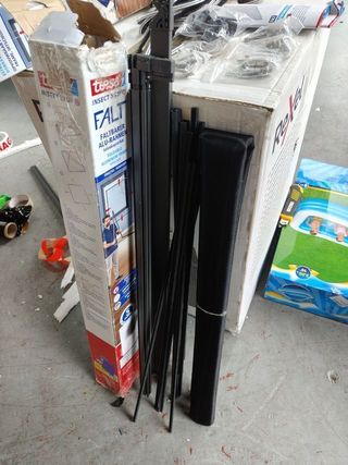Tesa marco con mosquitera de aluminio 80 cm x 80c