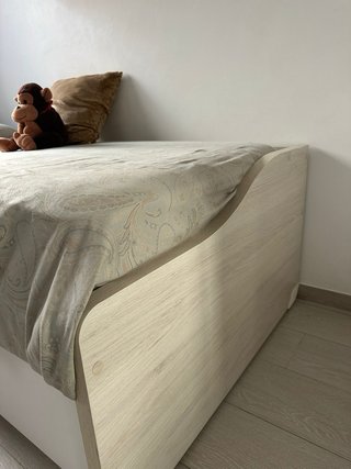 Cama con cajones El Corte Inglés madera 2 metros