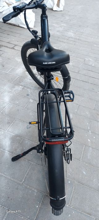 Bicicleta Eléctrica Negra