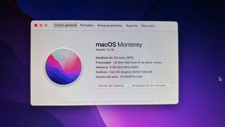 MacBook Air 13 2017 Plata
