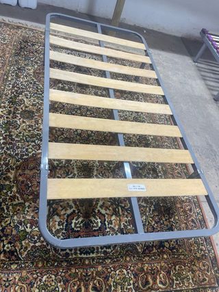 Somier 90x190 Lamas Madera