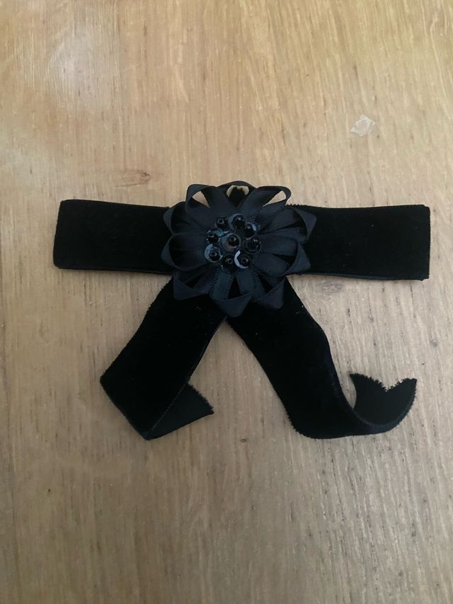 Lazo Baturra Terciopelo Negro