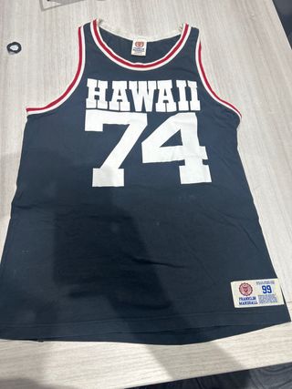 Camiseta Franklin Marshall Hawaii 74 Negra
