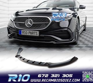 SPOILER LIP MERCEDES W214 24- LOOK AMG NEGRO BRILLO