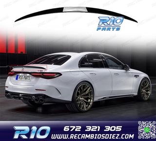 ALERON SPOILER MERCEDES W214 24- LOOK AMG NEGRO BRILLO