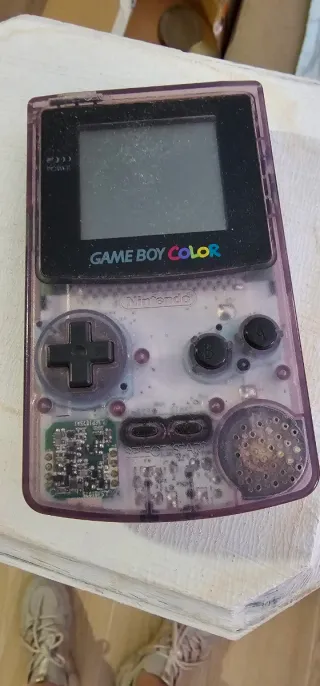Game Boy Morado Transparente