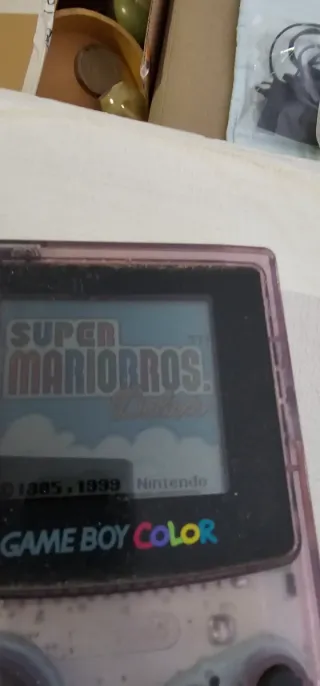 Game Boy Morado Transparente