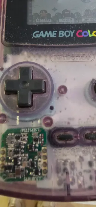 Game Boy Morado Transparente