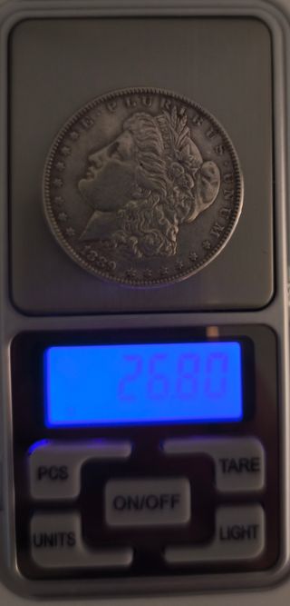 Moneda Plata Dólar Morgan 1889
