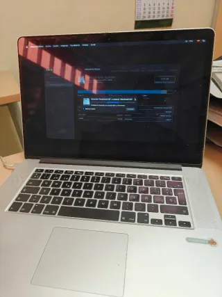 MacBook Pro 2015 Plata 16GB ram 250gb disco duro