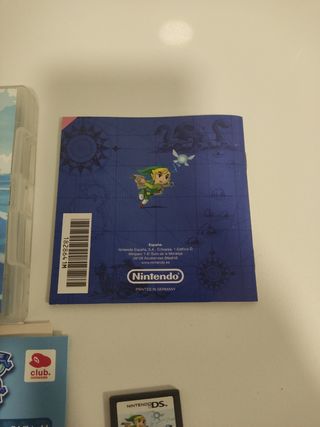 Zelda Phantom Hourglass Nintendo DS