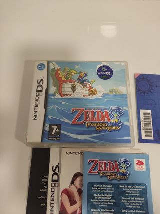 Zelda Phantom Hourglass Nintendo DS