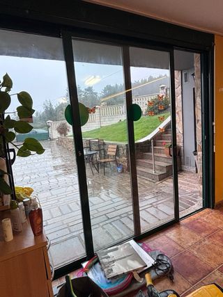 Puertas correderas de cristal