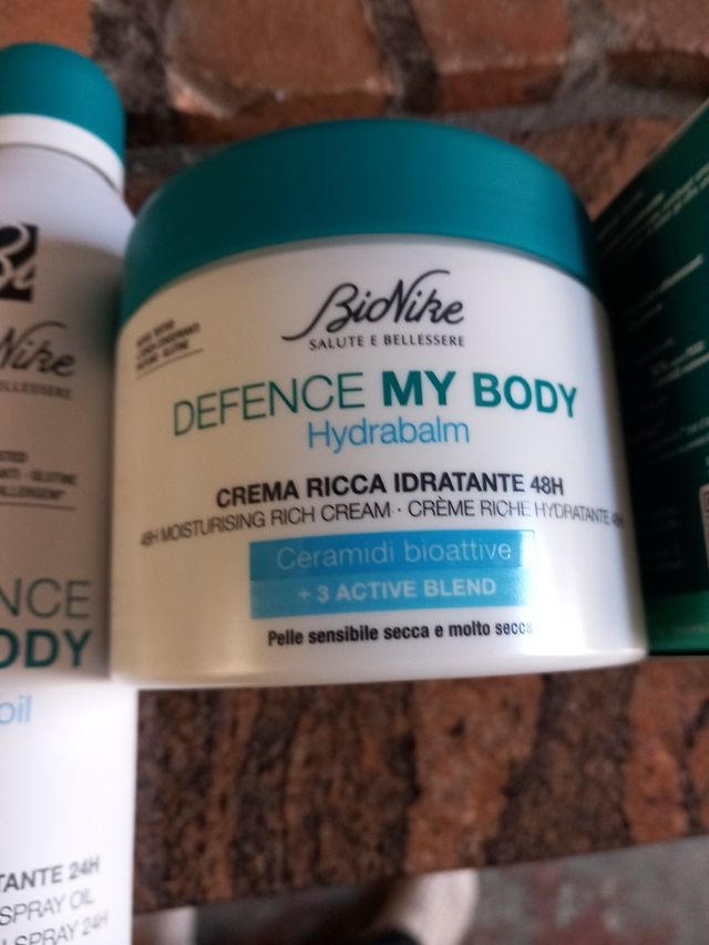 Bionike Defence My Body Hydraoil, Hydrabalm, Gel