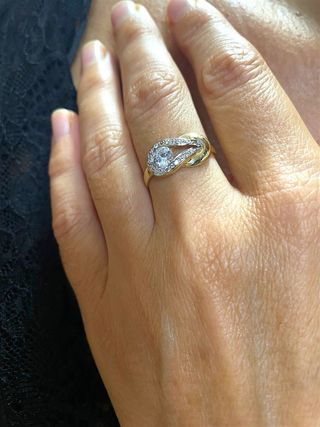 Anillo Oro 18 Kl no mareantes es nuevo sin estrena