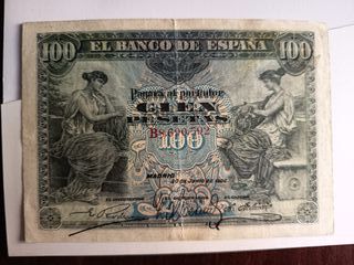 100 pesetas 1906 El Banco de España