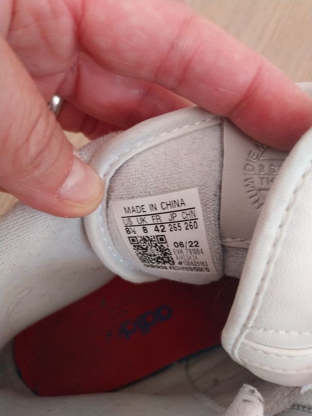 Zapatillas Adidas Botín Blancas