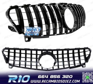 PARRILLA MERCEDES CLASE A W176 GT 16-18 NEGRO BRILLO
