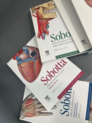 SOBOTTA. Atlas de anatomía humana, 3 vols. + ac...