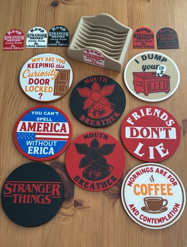 Posavasos Stranger Things