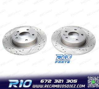 DISCOS DE FRENO PARA OPEL PERFORADOS RANURADOS